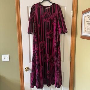 Karen-T Designs Women's Floral‎ Vintage Maxi Dress